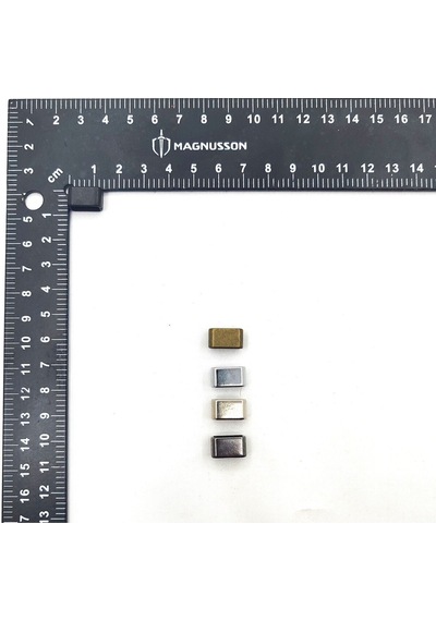 6x12 Deri Bileklik Ara Aparatı 100 Gram 6 X 12 Mm / Siyah