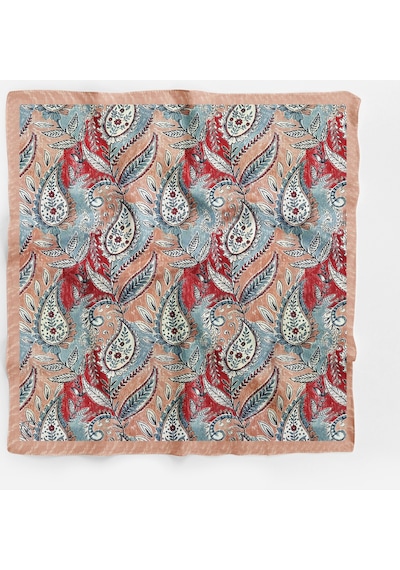 Pastel Etnik Desen Bandana/fular Çok Renkli