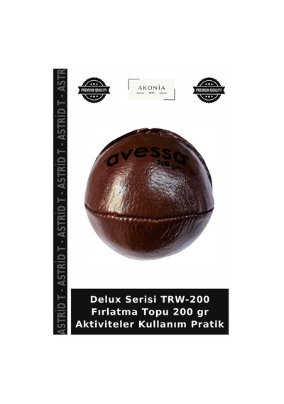 Delux Serisi Trw-200 Fırlatma Topu 200 Gr Aktiviteler Kullanım Pratik Çok Renkli