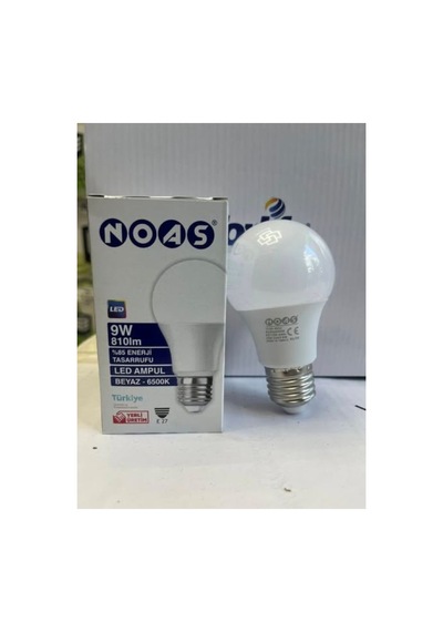 9w/6500k E27 Led Ampul 20'li Beyaz