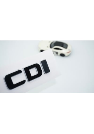 Dk Tuning Cdi Bagaj Gri Siyah Abs Yazı Logo Benz İle Uyumlu