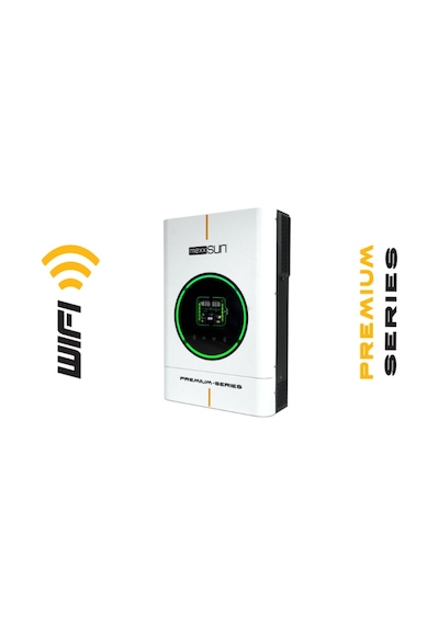 Mexxsun Premium 24v 4kw Tam Sinüs Akıllı İnverter Wi-fi/ Dual Output