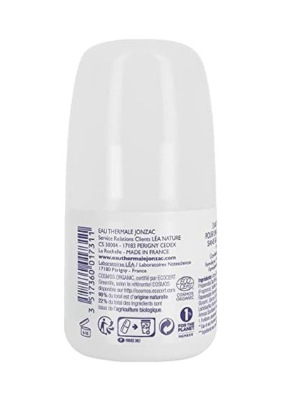 Jonzac Deo Hassas Ciltler İçin Organik Roll On Deodorant 50 Ml