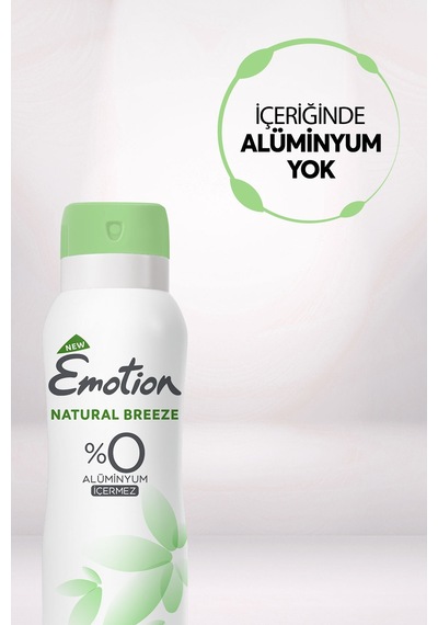 Natural Breeze Kadın Alüminyumsuz Vegan Deodorant 3x150ML Hızlı Kurur, Leke Bırakmaz