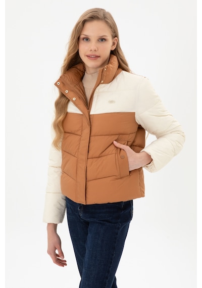 U.s. Polo Assn. Kadın Mont 50312081-vr233 Bisküvi