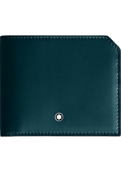 Mont Blanc Montblanc Soft 6lı Cüzdan 198743 Mavi