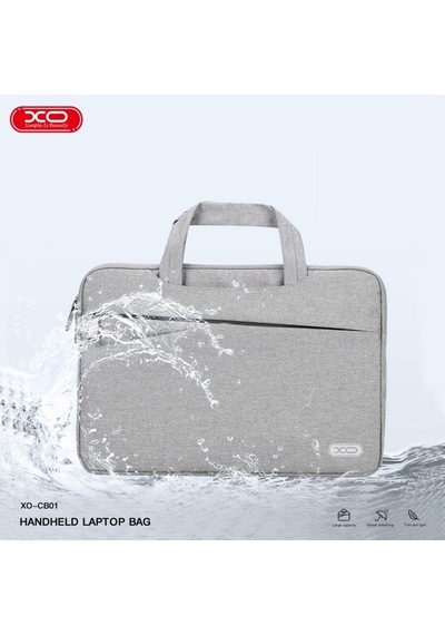 Cb01 Taşınabilir Laptop Uyumlu Çanta - Portatif Notebook Çantası Gri