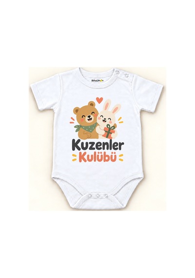 Babylimon Kuzenler Kulübü Beyaz Kısa Kollu Çıtçıtlı Bebek Zıbını Beyaz - Kuzenler Kulübü - 928161934 Beyaz - Kuzenler Kulübü Babylimon Kuzenler Kulübü Beyaz Kısa Kollu Çıtçıtlı Bebek Zıbını Beyaz - Kuzenler Kulübü - 928161934 Beyaz - Kuzenler Kulübü