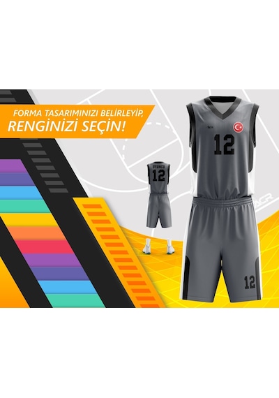 Acr Giyim Kişiye Özel Basketbol Forması - Dizayn : Klasik
