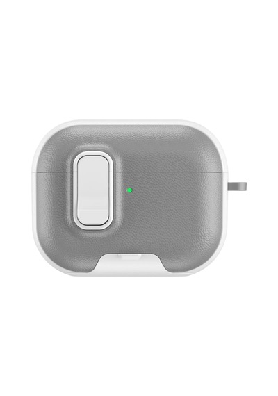 Apple Airpods Pro 3 3.nesil Rova Deri Kılıf - Beyaz