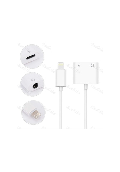 Apple Uyumlu iPhone 7 8 X Xr 3.5Mm Şarj Kulaklık 4420P Dönüştürücü Adaptör