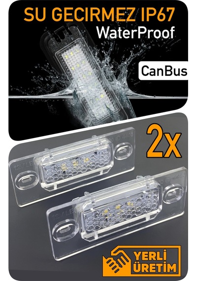 Volkswagen Vw Tiguan 5n Canbus Led Plaka Aydınlatma Ledi Lambası