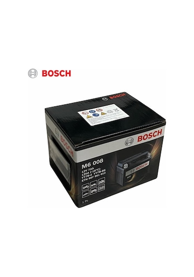 Bosch 12v 6.5 Ah Motosiklet Aküsü Agm 120 A En 150 65 93 M6 008 Yt7b-4 Yt7b-bs
