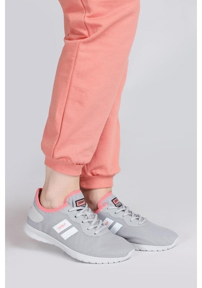 Jump 24853 Gri-somon Pembe Comfort Casual Anatomik Spor Ayakkabı 001