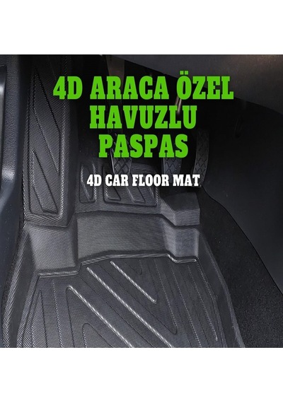 Ford Focus 2018 Ve Sonrası Sedan Premium Araca Özel 4d Paspas