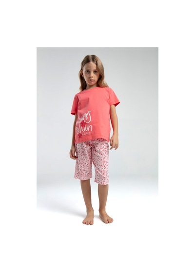 Xo Kids Kız Çocuk Pijama Takım 9-14 Yaş 3612 Nar