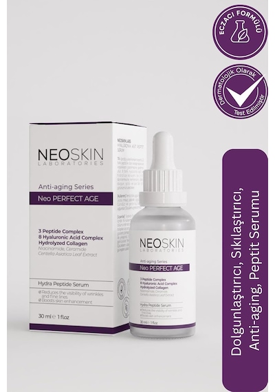 Dolgunlaştırıcı, Sıkılaştırıcı, Anti-aging, Peptit Serumu 3peptide 8 Ha Complex H.collagen