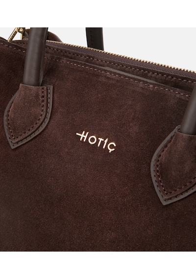 Hotiç Kadın Süet Deri Kahverengi Tote Çanta 03cah317110a480 03cah317110a480 Kahverengi