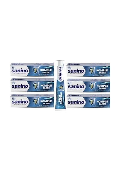 Sanino Komple Bakım Diş Macunu 6 x 75 ML