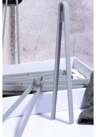 Silikon Tutacak Maşa 29 Cm Silikon Gri