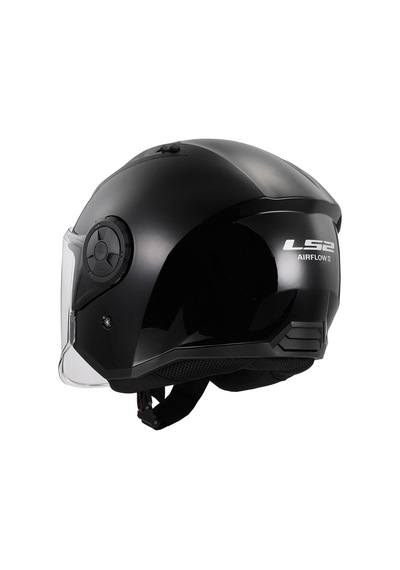 Ls2 Aırflow 2 Solıd Gloss Siyah Açık Kask Renkli