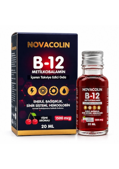 Novacolin Vitamin B12 Metilkobalamin Sprey 1500 Mcg 20 Ml