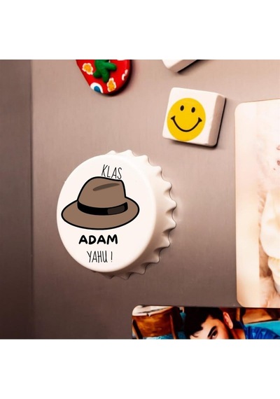 Klas Adam Yahu Baskılı Magnet Açacak