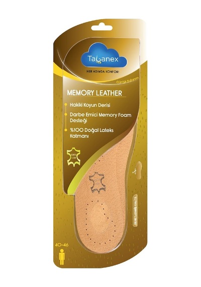 Tabanex Memory Leather Tabanlık - Erkek
