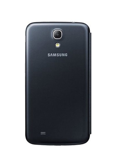 Galaxy Mega İ9200 İle Uyumlu Flip Cover Kılıf Siyah Ef-fı920bbegww