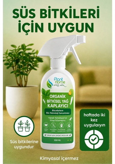 Planthomespraymax Organik Böcek Kovucu - Trips Yeşil Bit Kırmızı Örümcek Unlu Bit Diğer