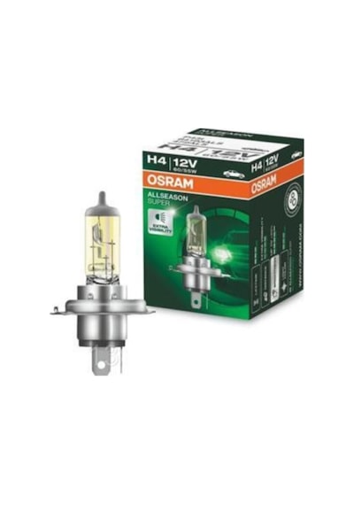 Osram Allseason H4 Ampul 2 Adet Takım