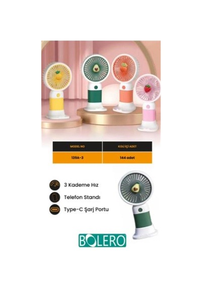Bolero Mini Fan 139a-3 Spg387 Kdo