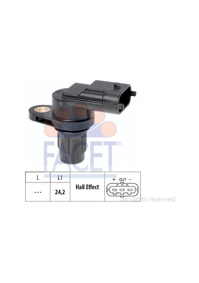 Opel Astra 2004-2014 Arası 1.4 Lpg Facet Marka Krank Sensörü