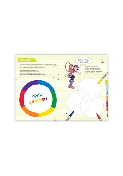 Funtastics Eğitici Boyama Defteri 2li Paket