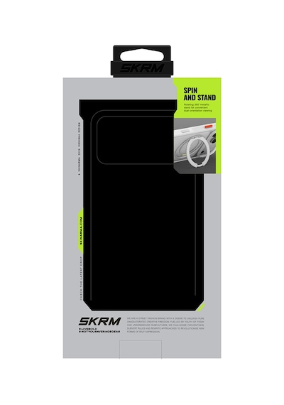 İphone 18 Pro Max Uyumlu Kılıf M-safe Şarj Özellikli Airbagli Standlı Skinarma Atlas Kapak Beyaz