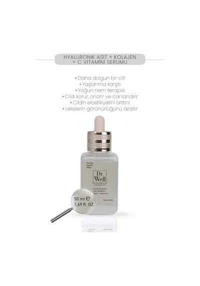 Dr. Well Barcelona Cosmetics  Besleyici Yoğun Nem Terapisi Serum 50 ML
