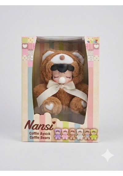 Nansi Oyuncak Sürpriz Paket Peluş Nansi Labubu Çok Renkli