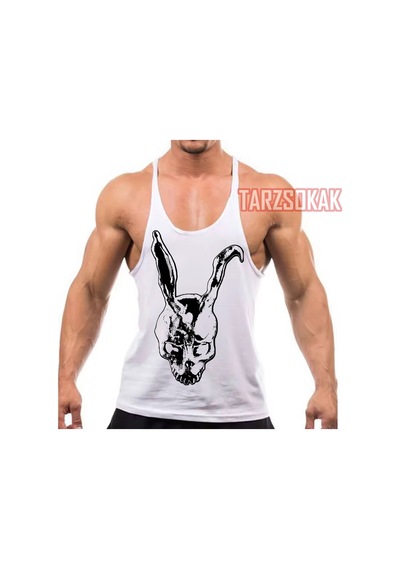 Tarzsokak Gym Tank Top Fitness Sporcu Atleti Gym68 Beyaz