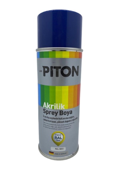 Piton Akrilik Sprey Boya 400 Ml Ral5003 Safir Mavi