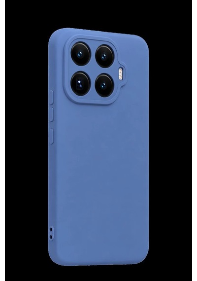 Mi 17t Nano İçi Kadife Silikon - Mavi Bz8683140947484