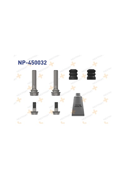Nextpart Fren Kalıper Tamır Takımı Cıvatalı Ön Clio Megane Logan Np-450032
