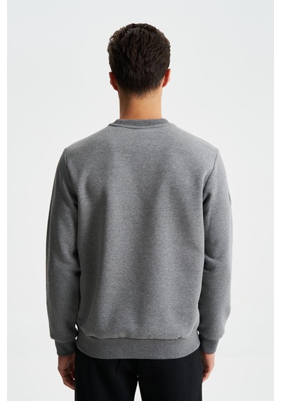 AR-MA Arma Erkek Regular Fit 3 İplik Şardonlu Yandan Tek Fermuar Cepli Bisiklet Yaka Sweatshirt 001 AR-MA Arma Erkek Regular Fit 3 İplik Şardonlu Yandan Tek Fermuar Cepli Bisiklet Yaka Sweatshirt 001