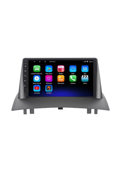 Celali Tuning Renault Megane 2 Android 12 Carplay Navigasyon Multimedya - 8gb Ram 128gb Hdd