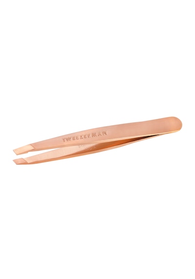 Tweezerman Mini Slant Tweezer Rose Gold Altın Pembe Cımbız