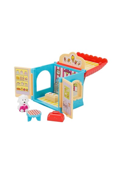 8 Cm Mini Hayvan Evleri - Dondurma Dükkanı