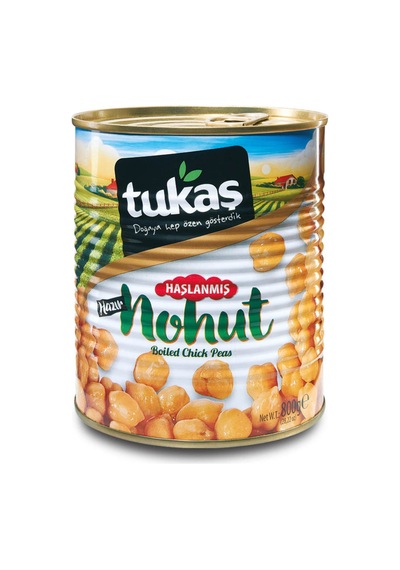 5 Adet Tukaş Nohut Haşlama 830 G