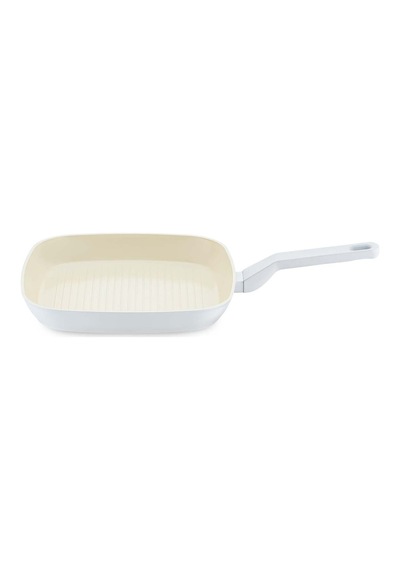 Jumbo Swiss Crystal Light Grey Grill Tava 28 Cm Gri
