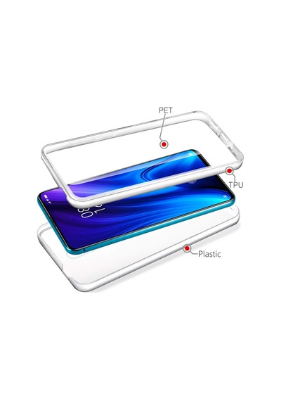 Xiaomi Redmi Note 10S Kilif Ön Arka Komple Koruma Silikon Fulbody 508072059