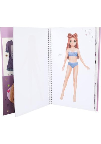 Top Model Dress Me Up Büyük Çıkartma Kitabı - Rebel Kıtty