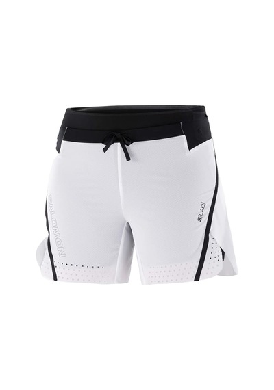 Salomon Salomon S/lab Speed 2in1 Short Kadın Beyaz Koşu Şortu 27985 Beyaz